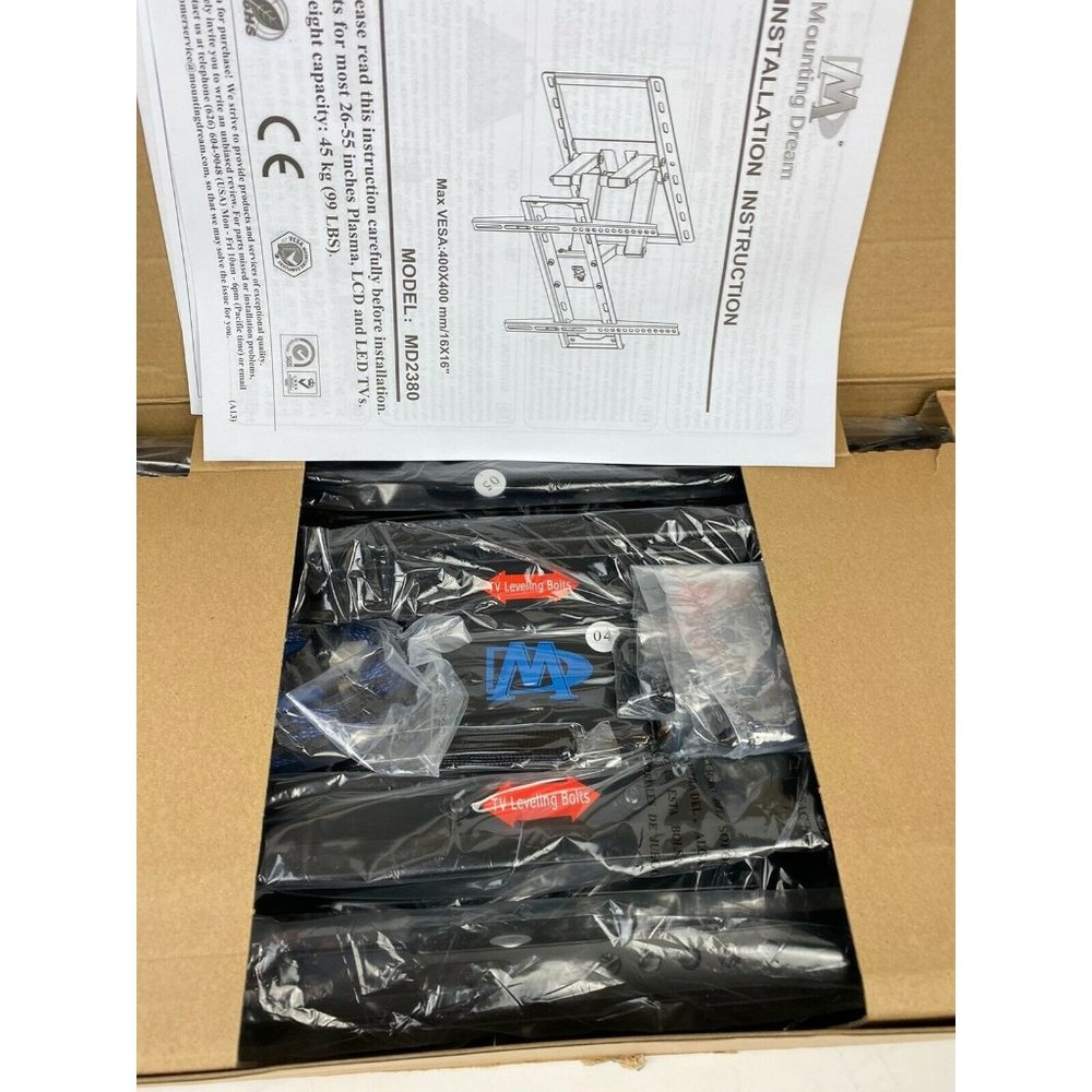 Mounting Dream Full-Motion TV Wall Mount Fits 26-5